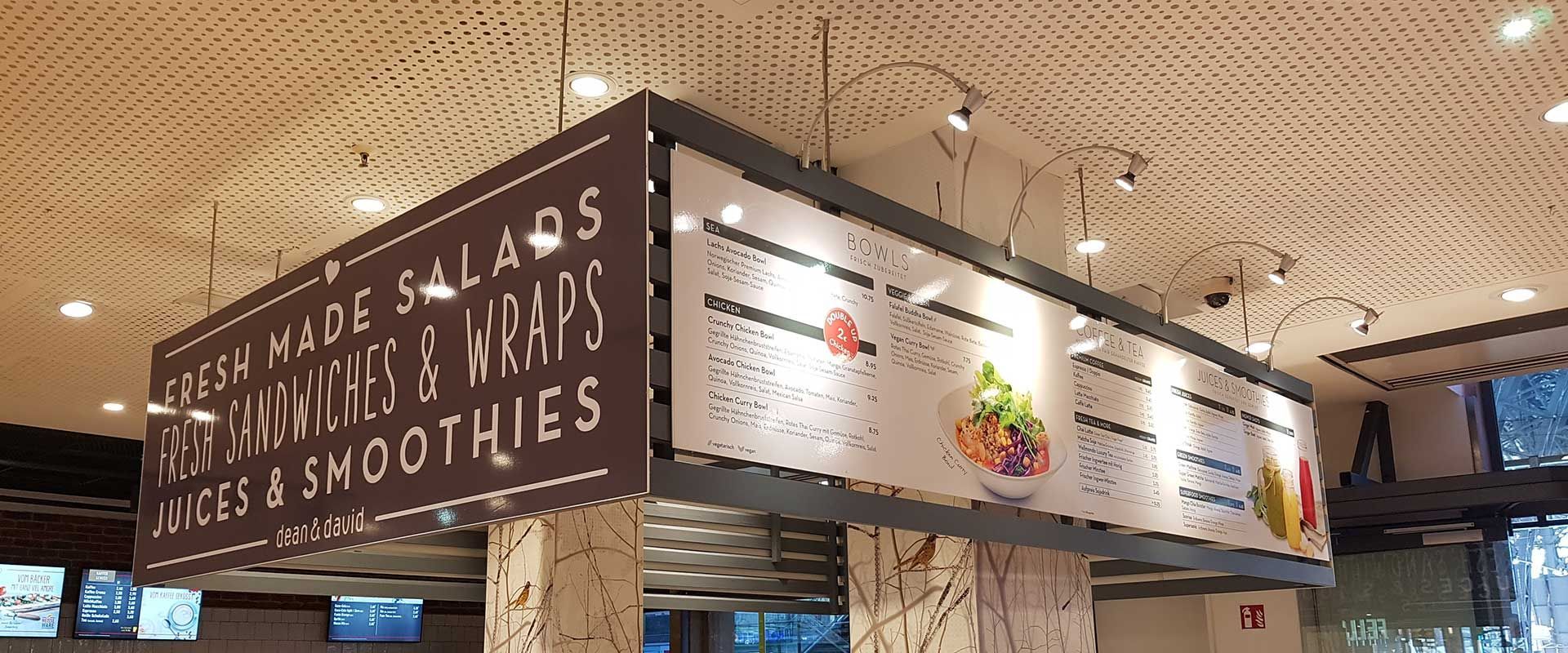 Außenwerbung Schilder für Unternehmen - Logoform Werbetecnhnik GmbH 