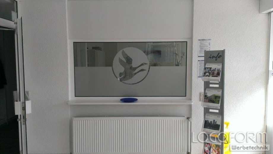 Abhörschutzfolie für Fenster und Glasflächen - Logoform Werbetechnik GmbH Heusenstamm