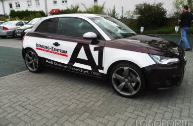 Fahrzeugbeschriftung als mobile Außenwerbung - Logoform Werbetechnik GmbH in Heusenstamm