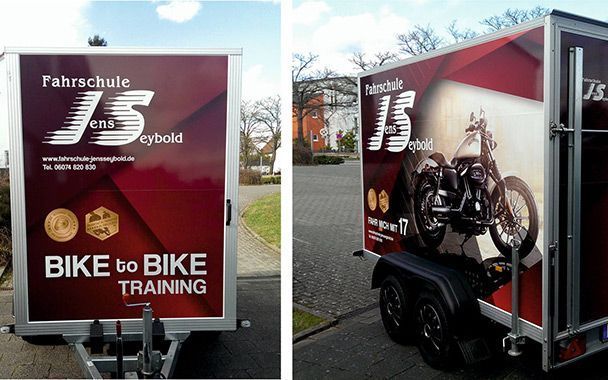 Logoform Werbetechnik GmbH in Heusenstamm - Anhängerbeschriftung