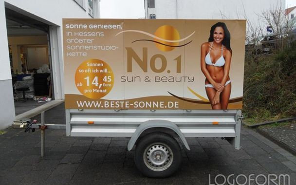 Logoform Werbetechnik GmbH in Heusenstamm - Anhängerbeschriftung